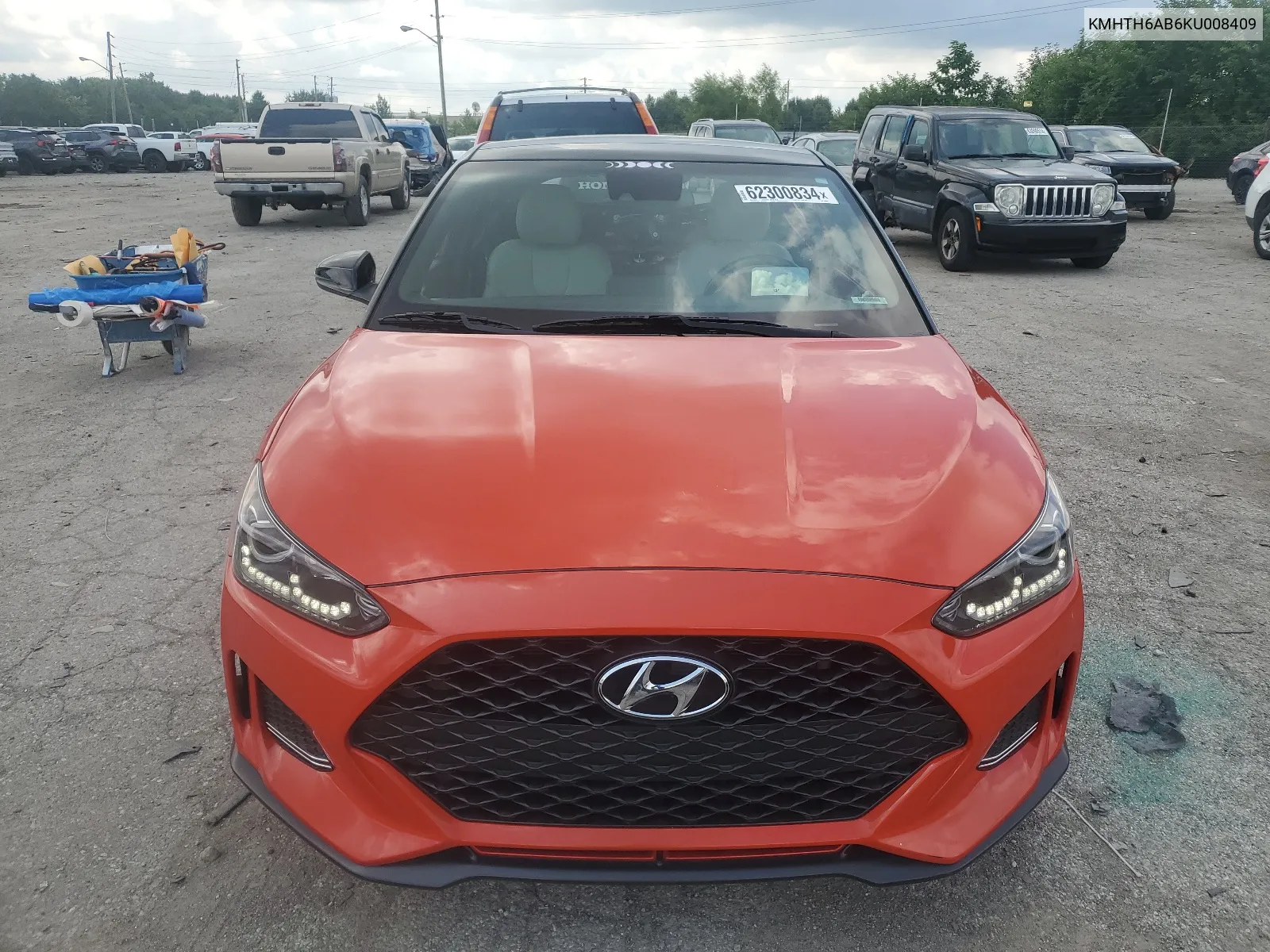 KMHTH6AB6KU008409 2019 Hyundai Veloster Turbo