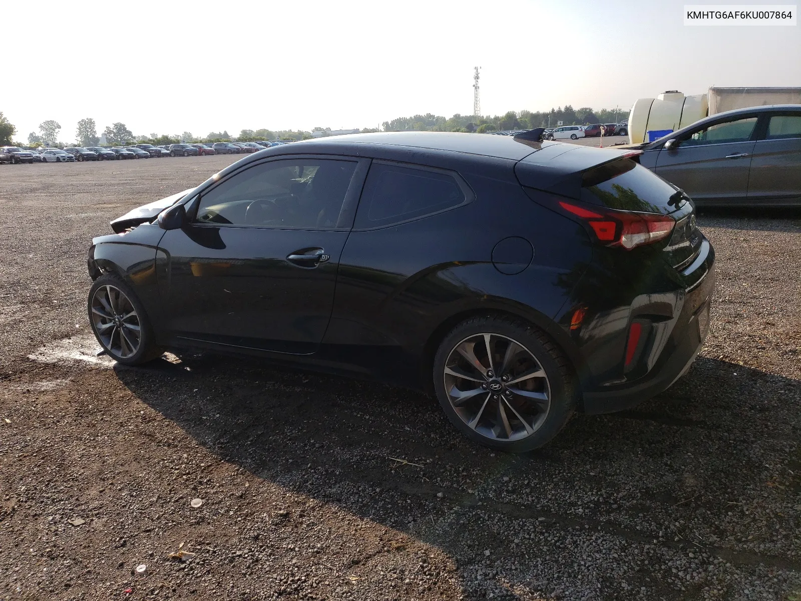 2019 Hyundai Veloster Base VIN: KMHTG6AF6KU007864 Lot: 62808783