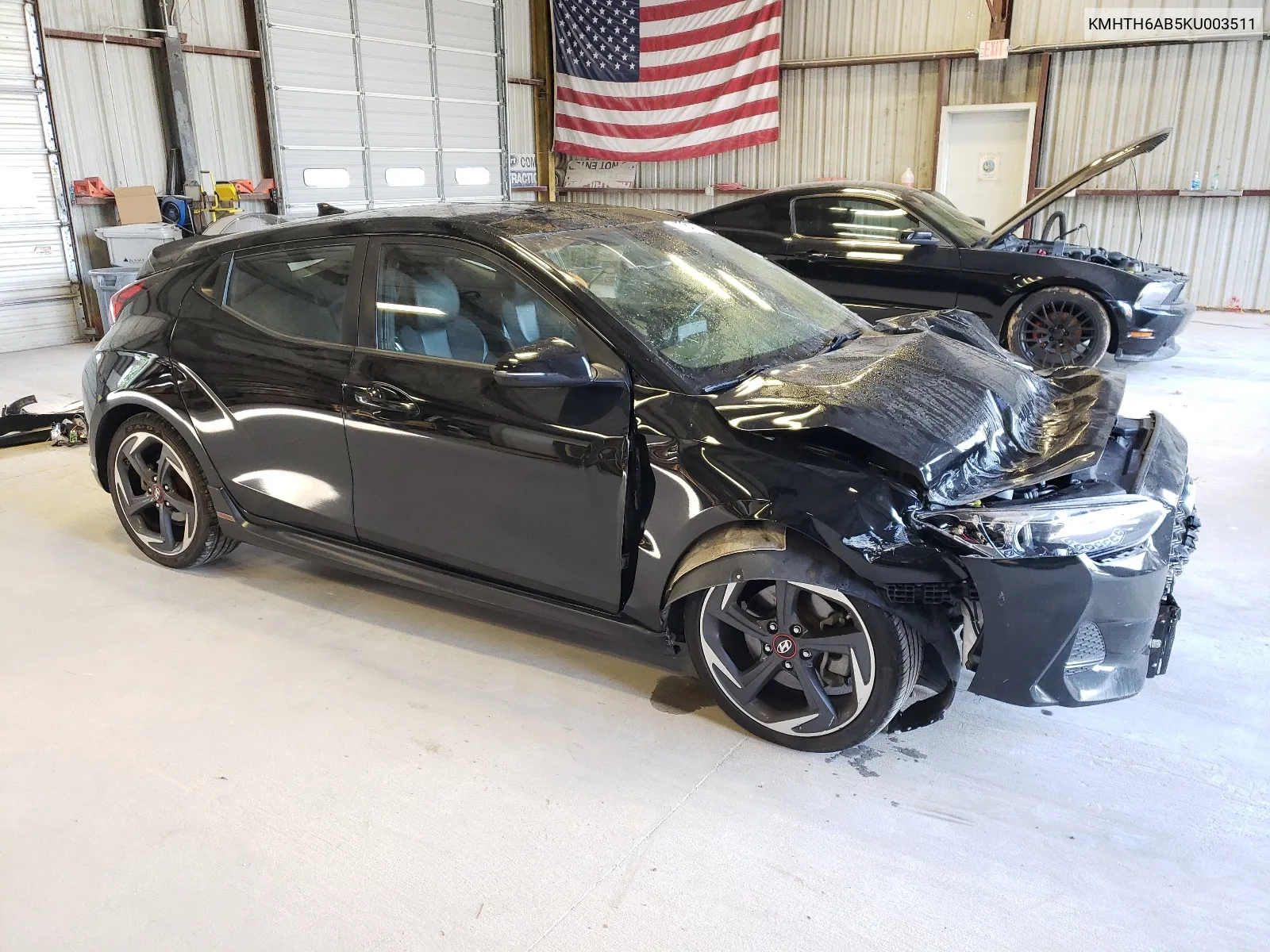 2019 Hyundai Veloster Turbo VIN: KMHTH6AB5KU003511 Lot: 65793704