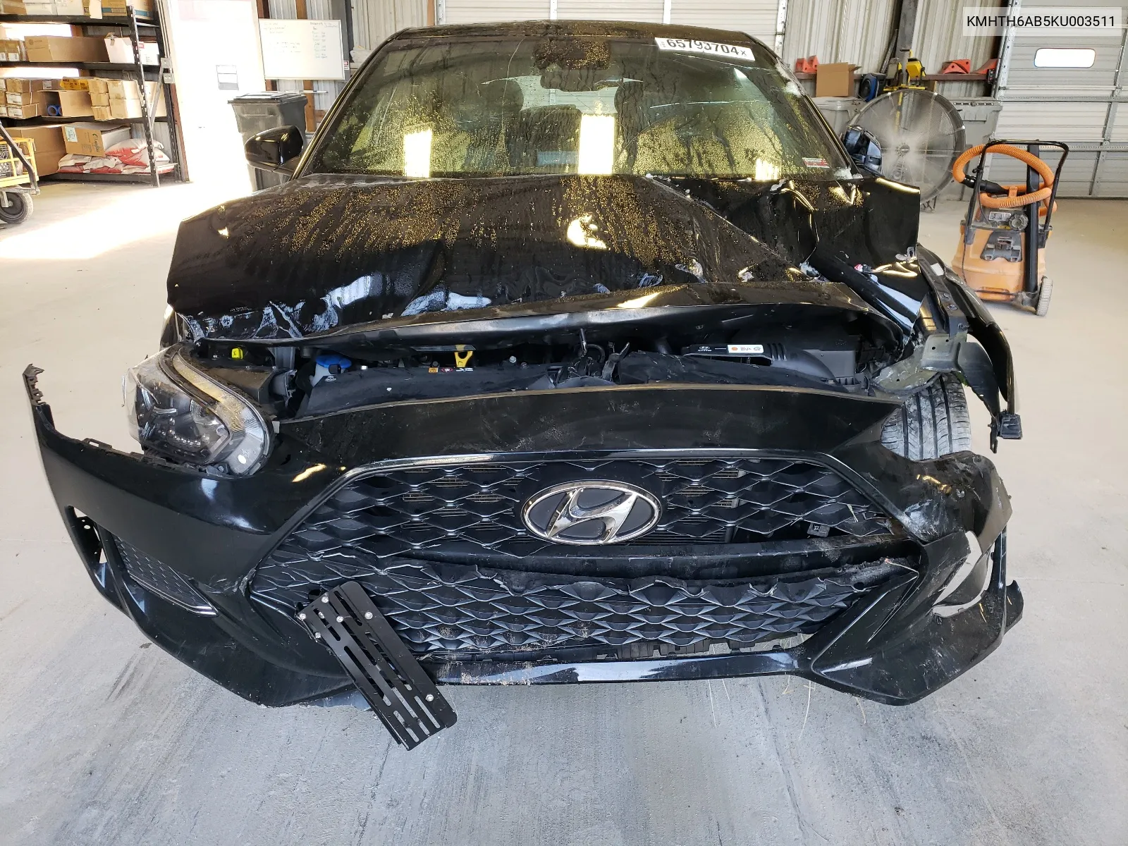 KMHTH6AB5KU003511 2019 Hyundai Veloster Turbo