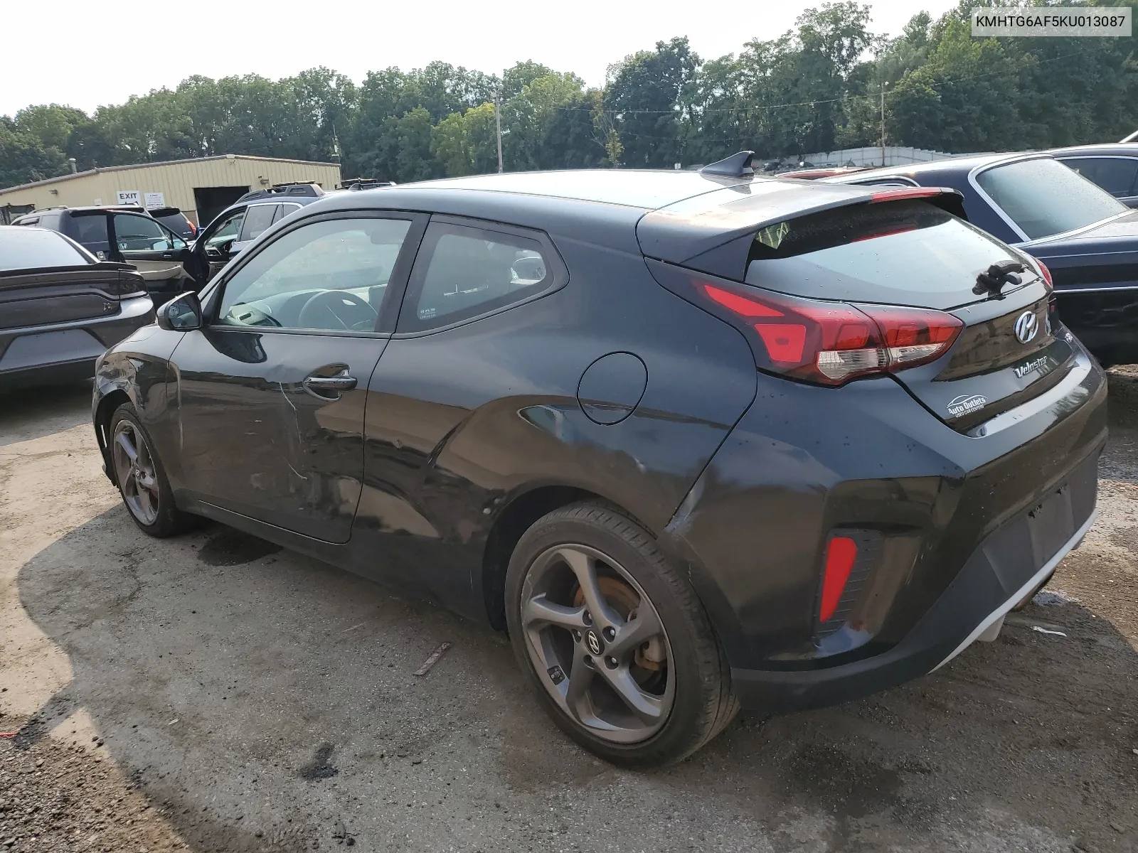 2019 Hyundai Veloster Base VIN: KMHTG6AF5KU013087 Lot: 67129574