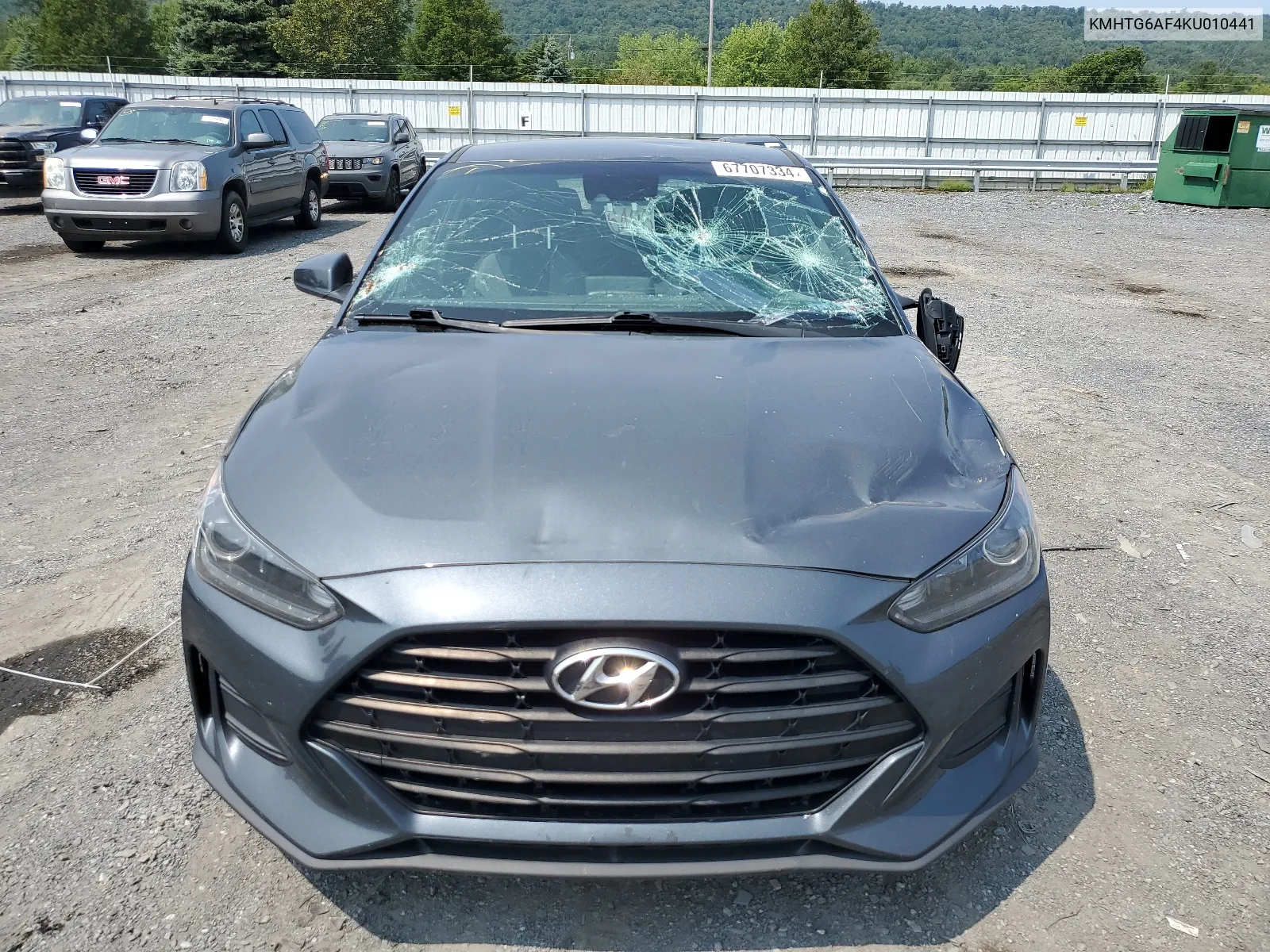 KMHTG6AF4KU010441 2019 Hyundai Veloster Base