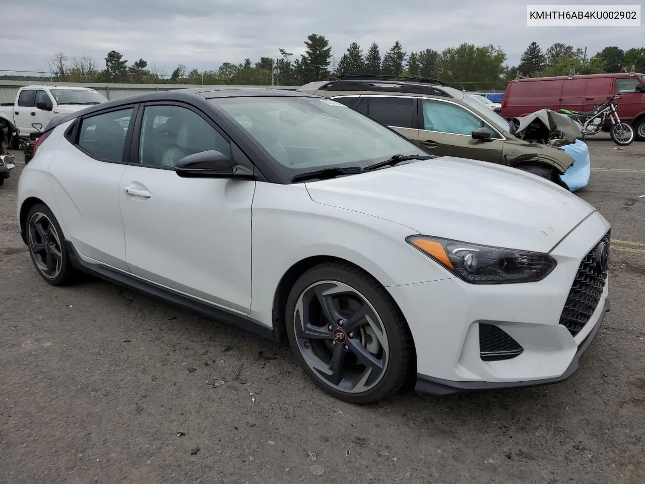 KMHTH6AB4KU002902 2019 Hyundai Veloster Turbo