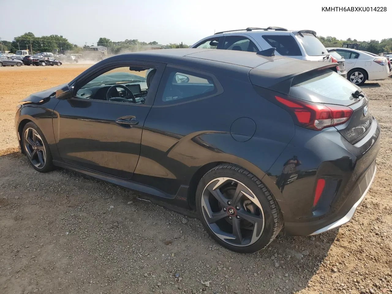 2019 Hyundai Veloster Turbo VIN: KMHTH6ABXKU014228 Lot: 70474154