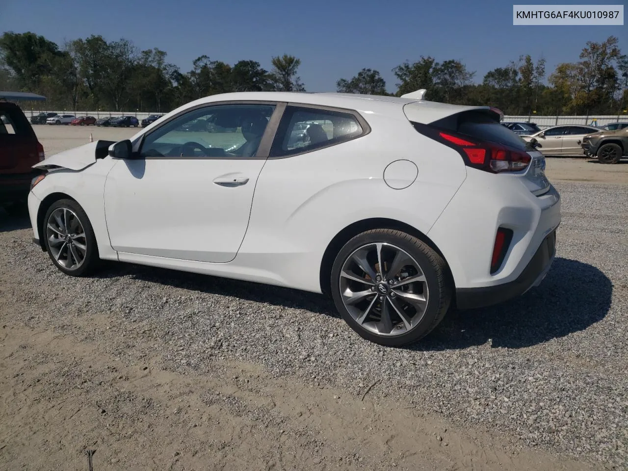 KMHTG6AF4KU010987 2019 Hyundai Veloster Base