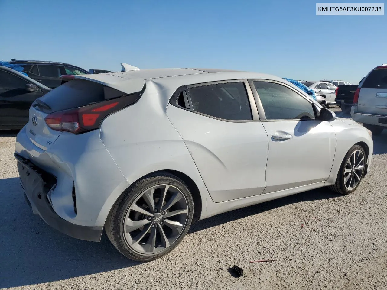 KMHTG6AF3KU007238 2019 Hyundai Veloster Base