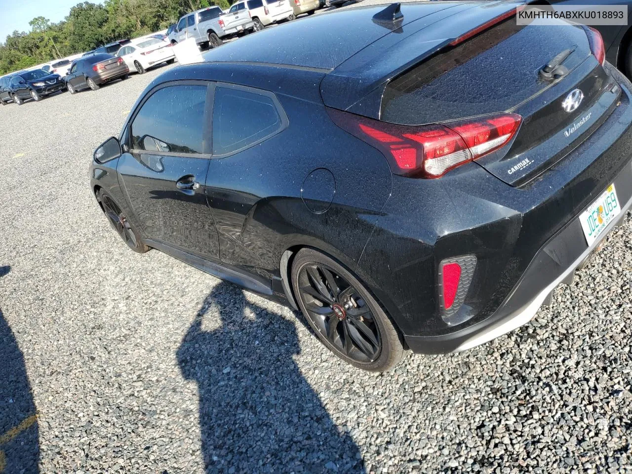 2019 Hyundai Veloster Turbo VIN: KMHTH6ABXKU018893 Lot: 73891794