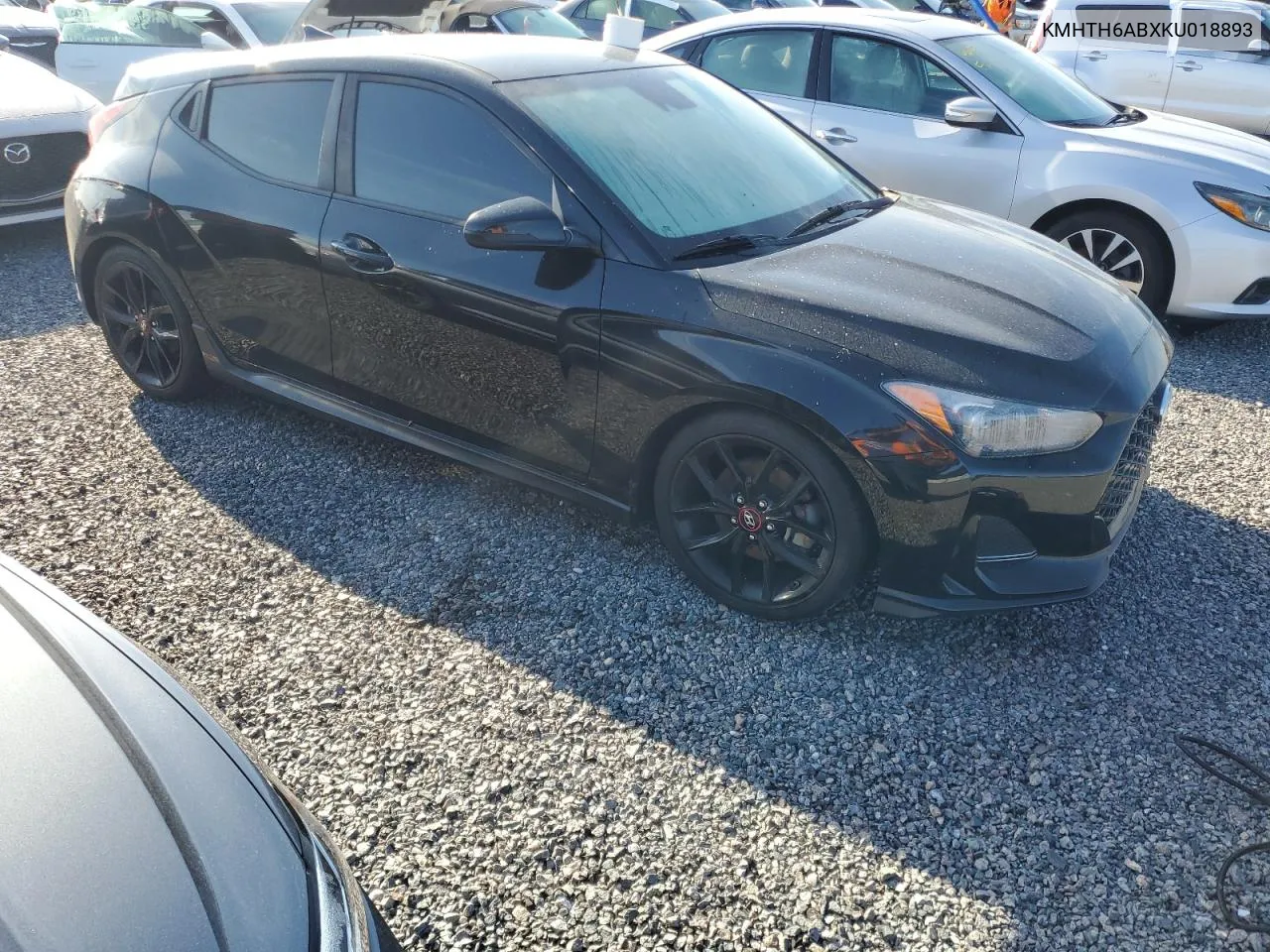 KMHTH6ABXKU018893 2019 Hyundai Veloster Turbo