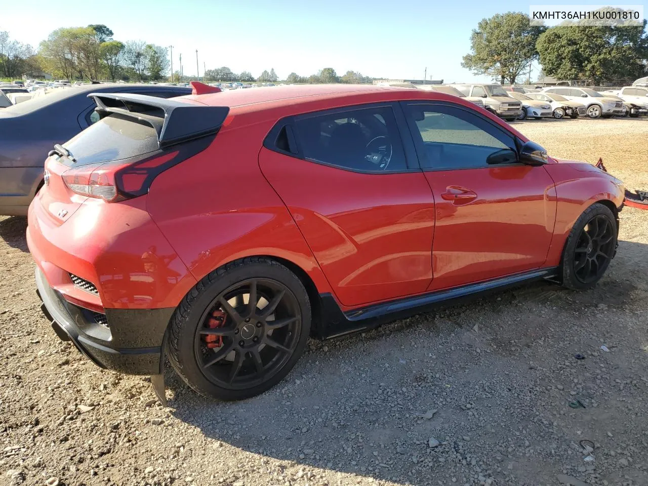 KMHT36AH1KU001810 2019 Hyundai Veloster N