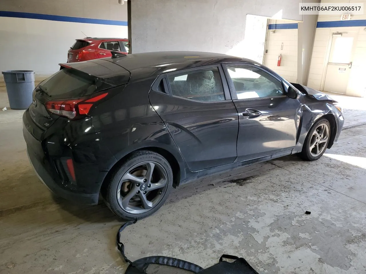 2019 Hyundai Veloster Base VIN: KMHTG6AF2KU006517 Lot: 81296274