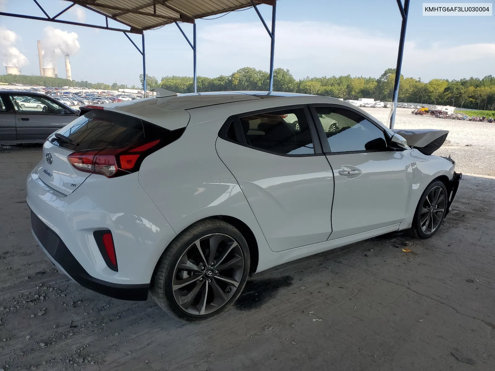 2020 Hyundai Veloster Base VIN: KMHTG6AF3LU030004 Lot: 65678774