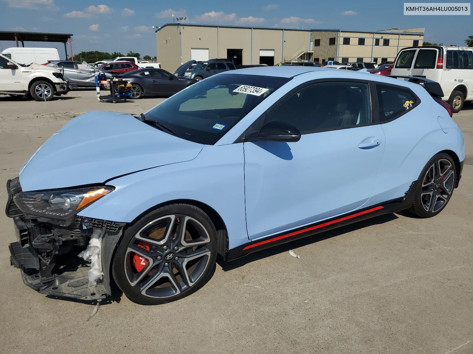 KMHT36AH4LU005013 2020 Hyundai Veloster N