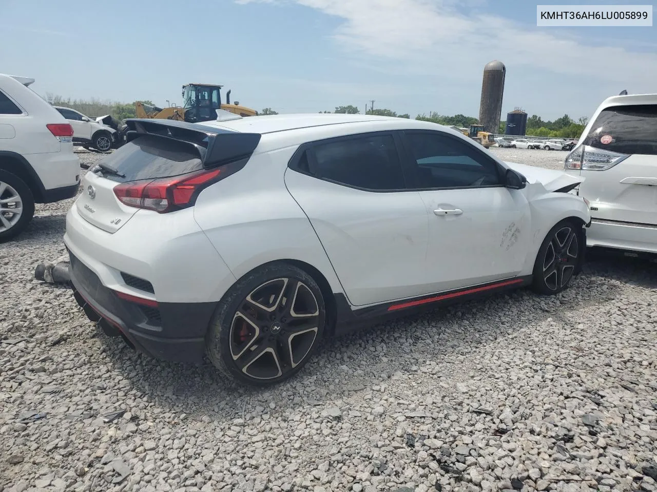 2020 Hyundai Veloster N VIN: KMHT36AH6LU005899 Lot: 67163814