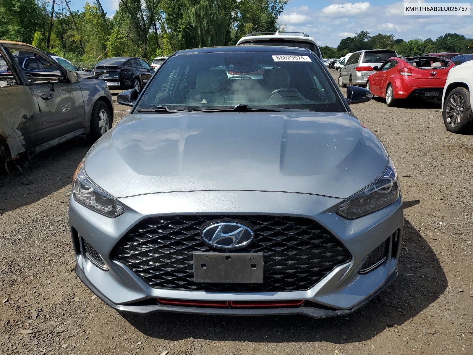 KMHTH6AB2LU025757 2020 Hyundai Veloster Turbo