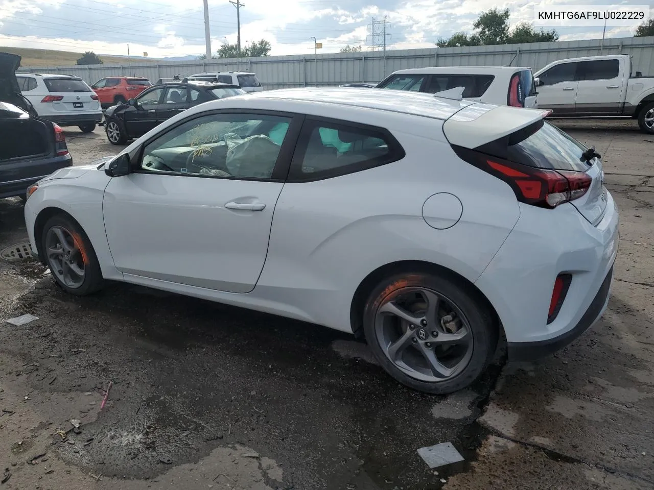 KMHTG6AF9LU022229 2020 Hyundai Veloster Base