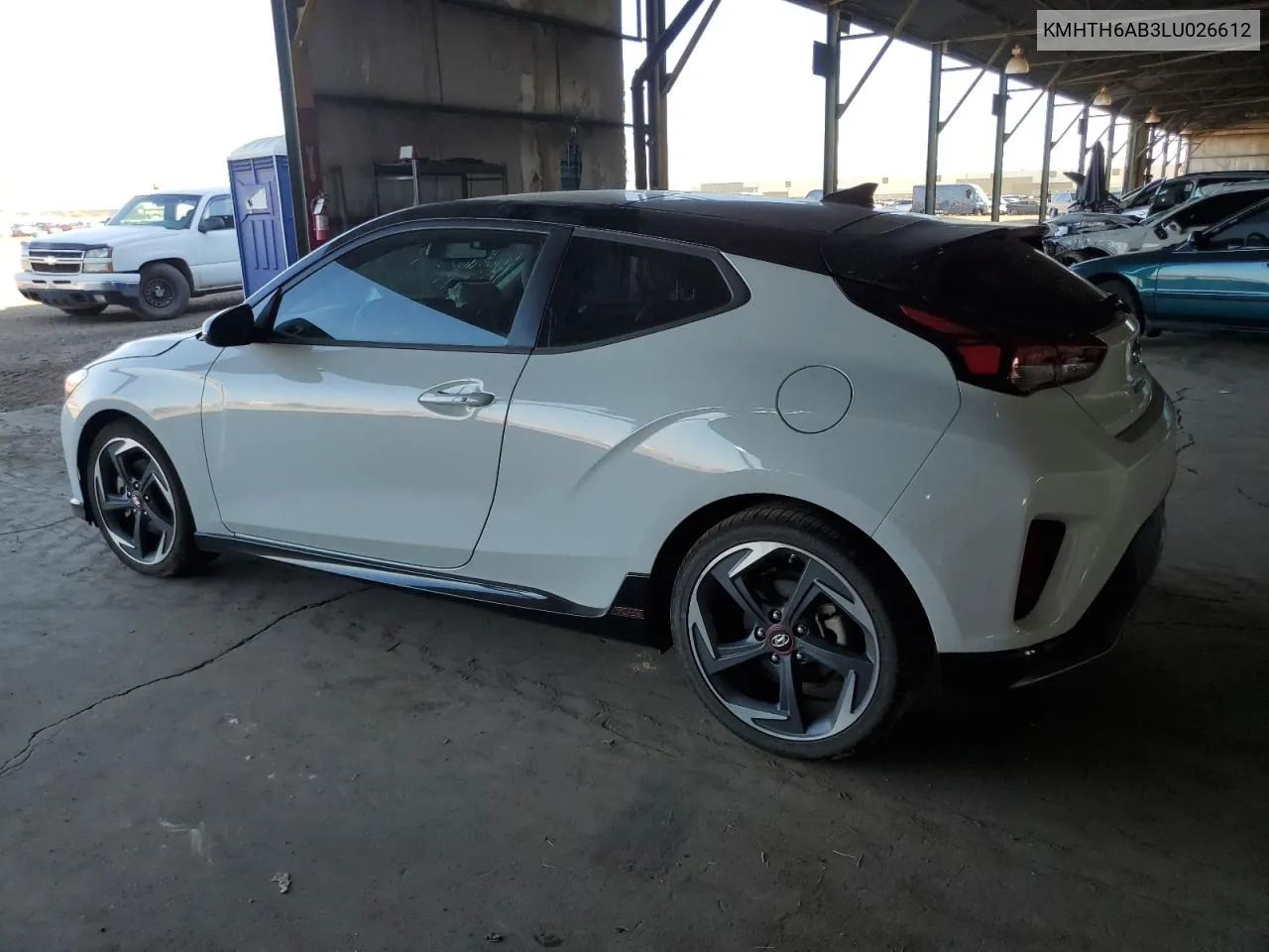 2020 Hyundai Veloster Turbo VIN: KMHTH6AB3LU026612 Lot: 70233994