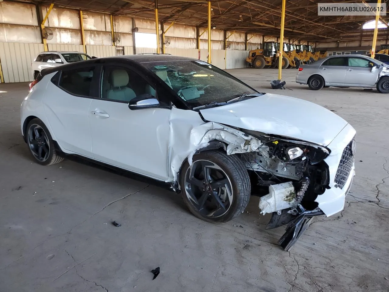 KMHTH6AB3LU026612 2020 Hyundai Veloster Turbo