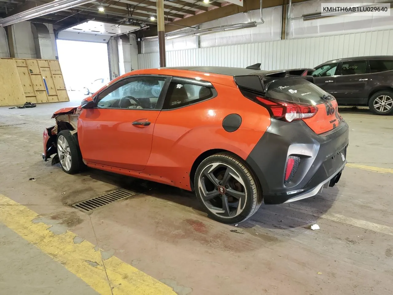 2020 Hyundai Veloster Turbo VIN: KMHTH6AB1LU029640 Lot: 70269854