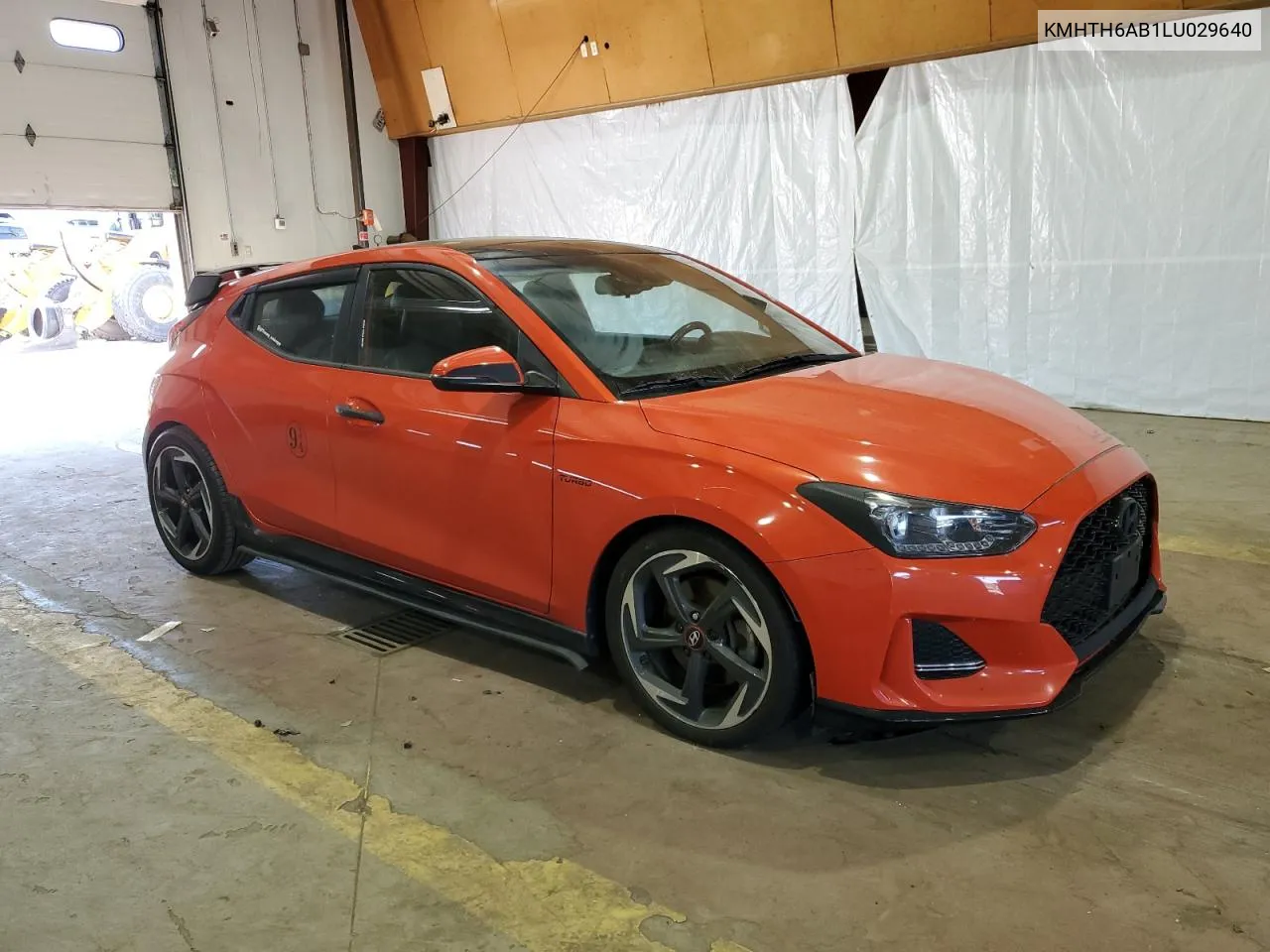 KMHTH6AB1LU029640 2020 Hyundai Veloster Turbo