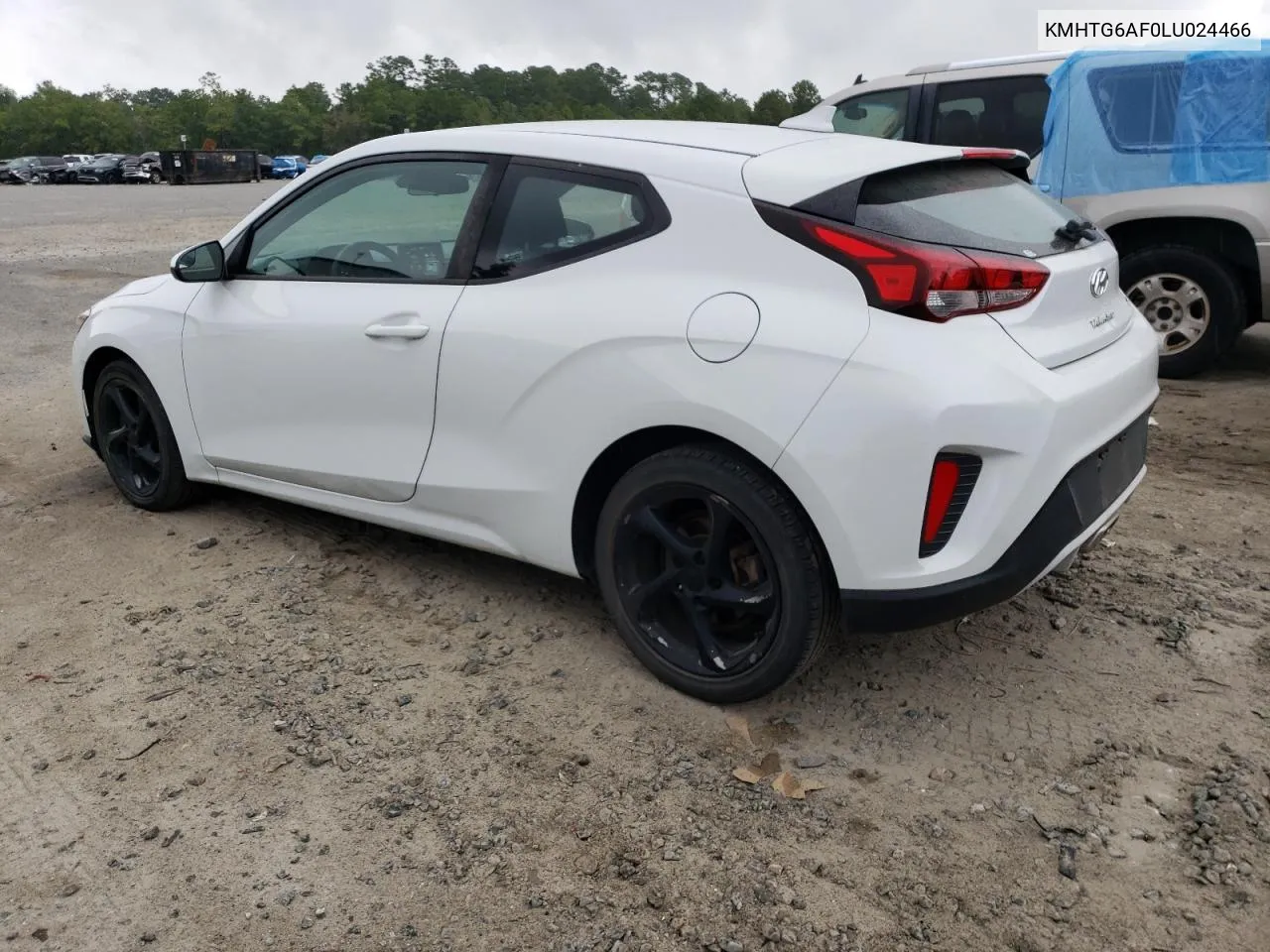 2020 Hyundai Veloster Base VIN: KMHTG6AF0LU024466 Lot: 70584574