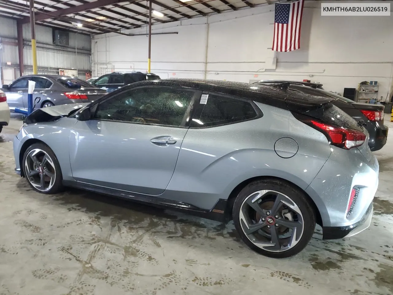 2020 Hyundai Veloster Turbo VIN: KMHTH6AB2LU026519 Lot: 70792414