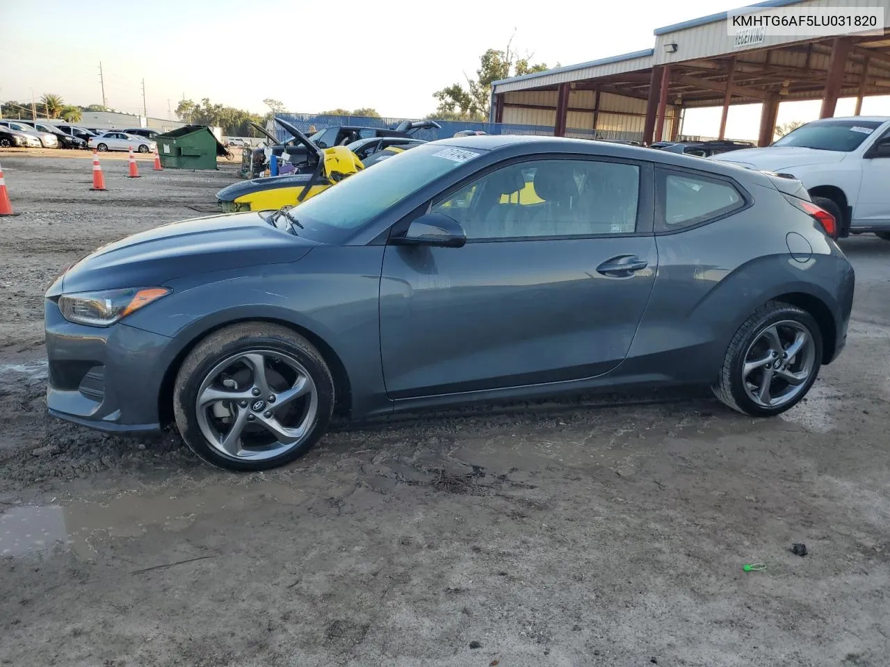 2020 Hyundai Veloster Base VIN: KMHTG6AF5LU031820 Lot: 71741494