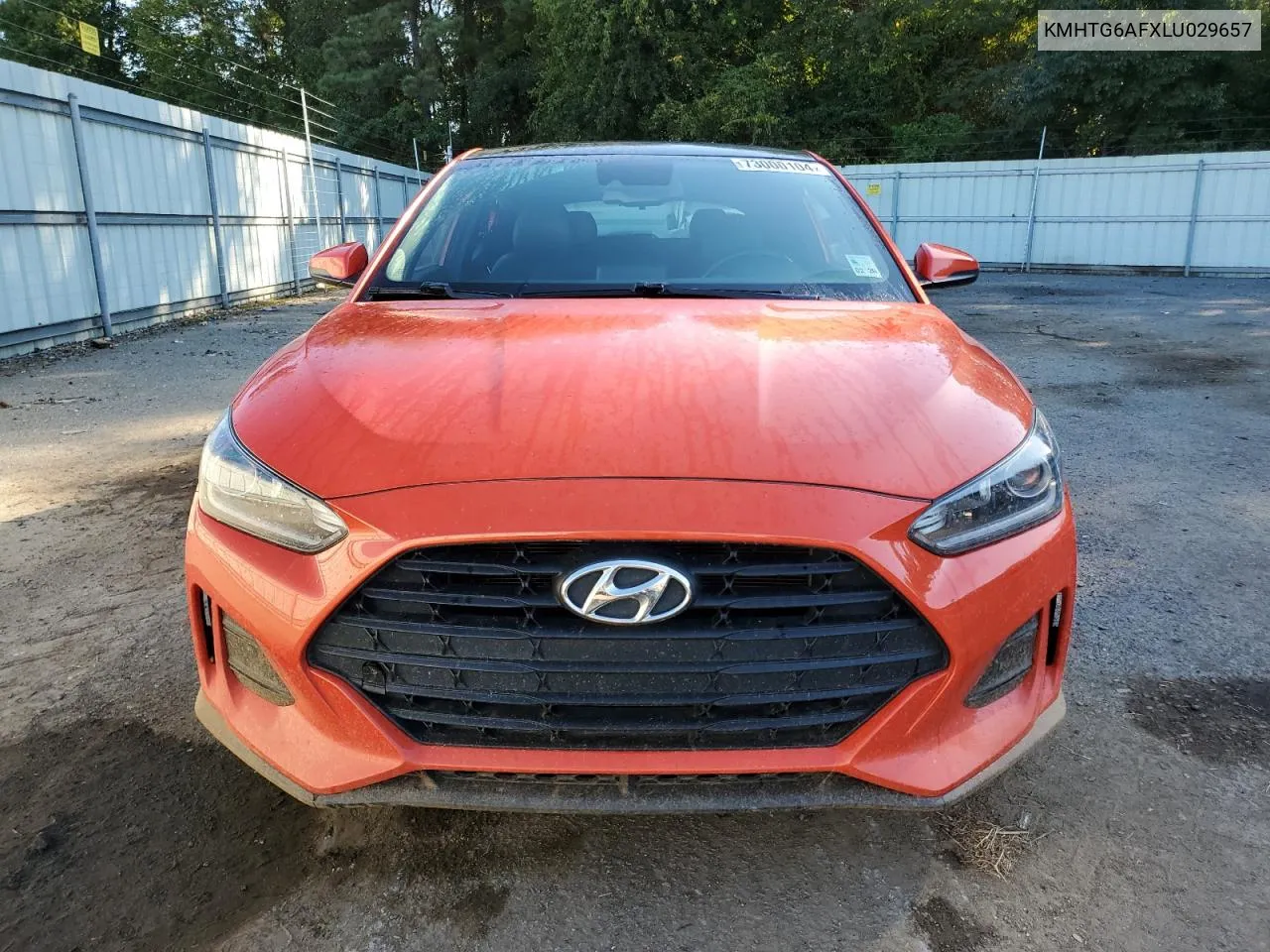 2020 Hyundai Veloster Base VIN: KMHTG6AFXLU029657 Lot: 73000104