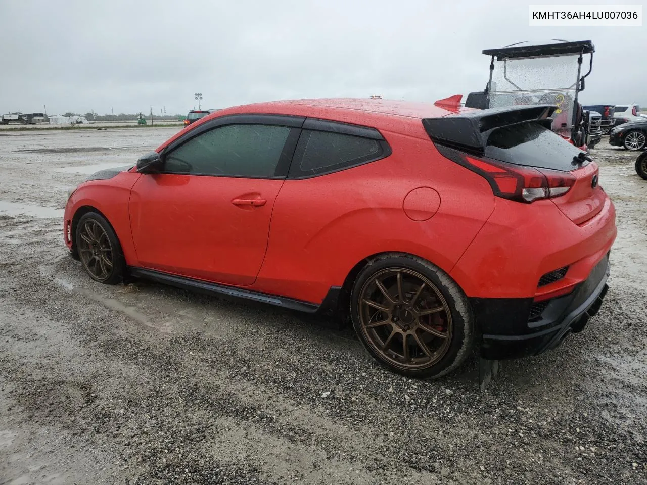 2020 Hyundai Veloster N VIN: KMHT36AH4LU007036 Lot: 74078074