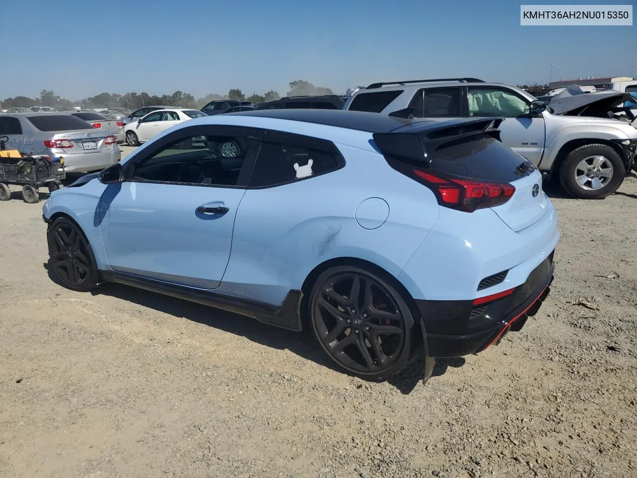 KMHT36AH2NU015350 2022 Hyundai Veloster N