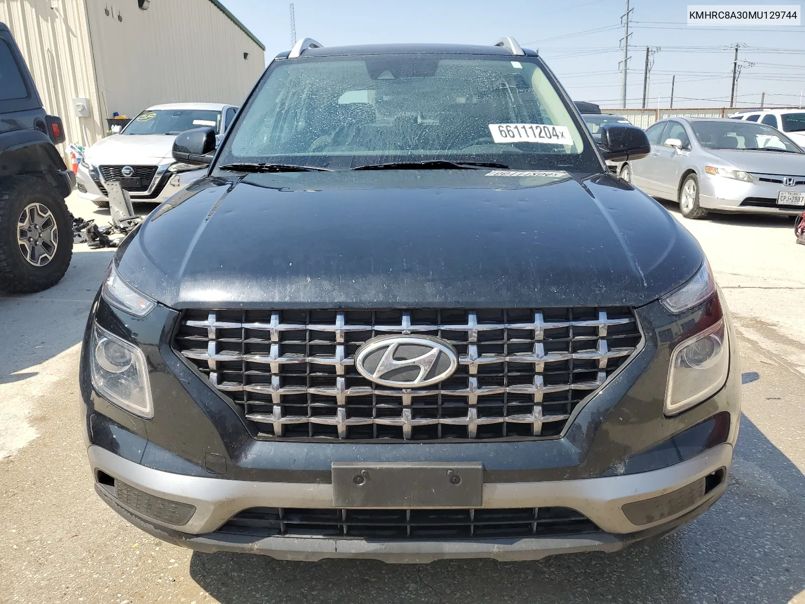 2021 Hyundai Venue Sel VIN: KMHRC8A30MU129744 Lot: 66111204