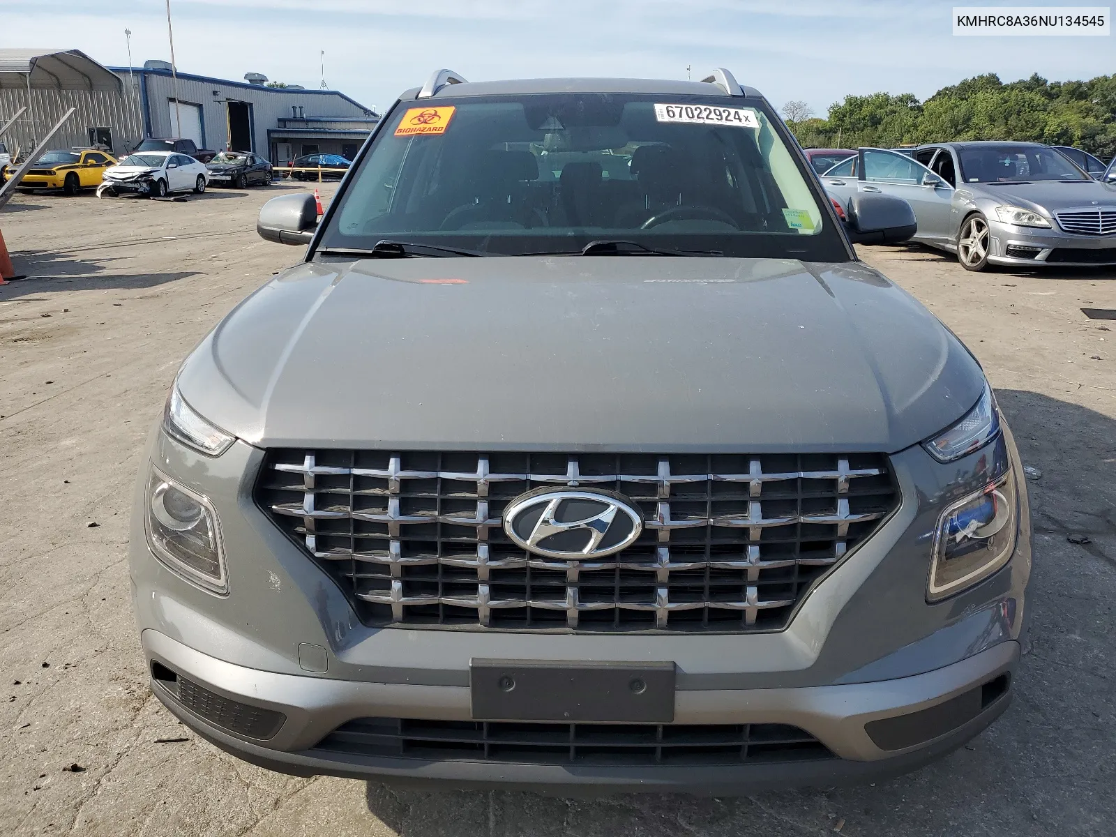 2022 Hyundai Venue Sel VIN: KMHRC8A36NU134545 Lot: 67022924