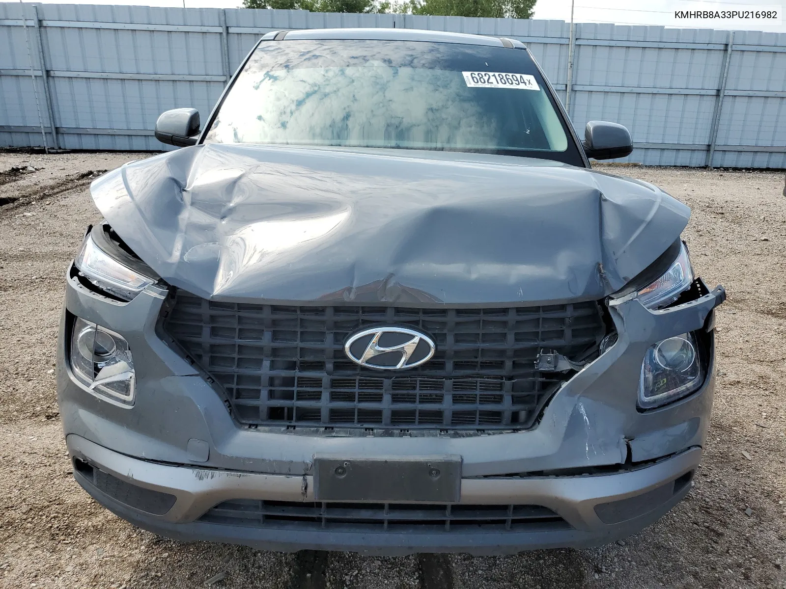 2023 Hyundai Venue Se VIN: KMHRB8A33PU216982 Lot: 68218694