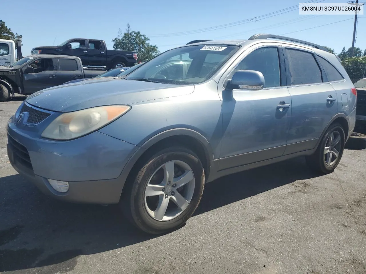 2007 Hyundai Veracruz Gls VIN: KM8NU13C97U026004 Lot: 63641504