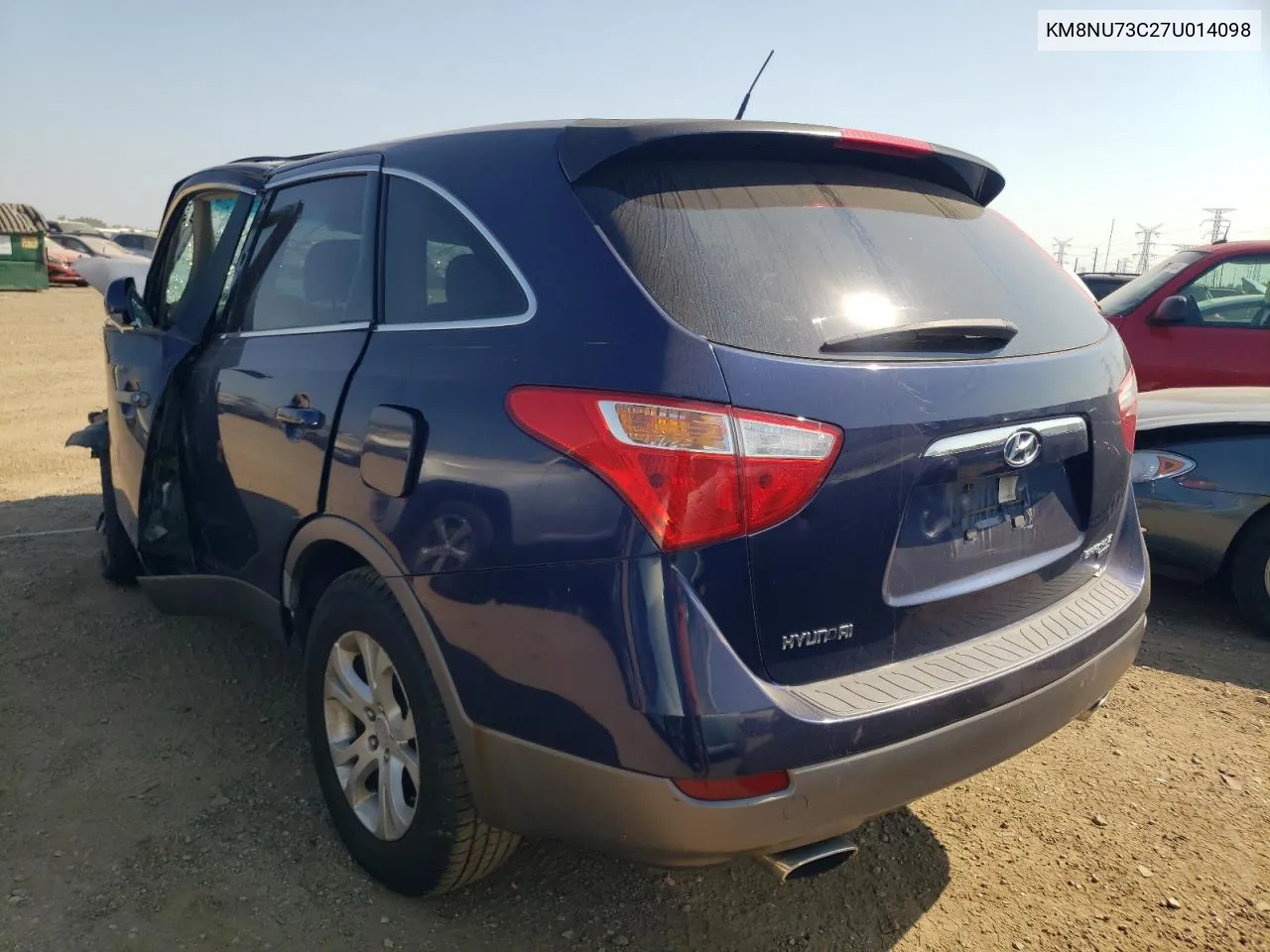 2007 Hyundai Veracruz Gls VIN: KM8NU73C27U014098 Lot: 68501364