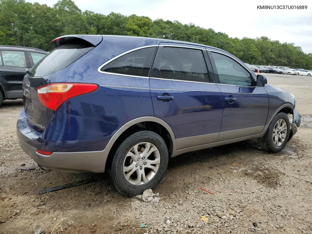 2007 Hyundai Veracruz Gls VIN: KM8NU13C37U016889 Lot: 71381064