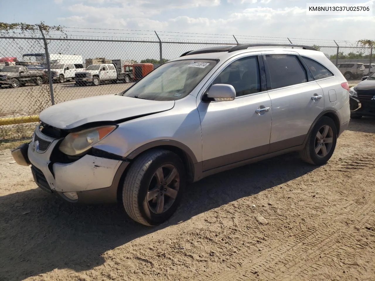 2007 Hyundai Veracruz Gls VIN: KM8NU13C37U025706 Lot: 73756914