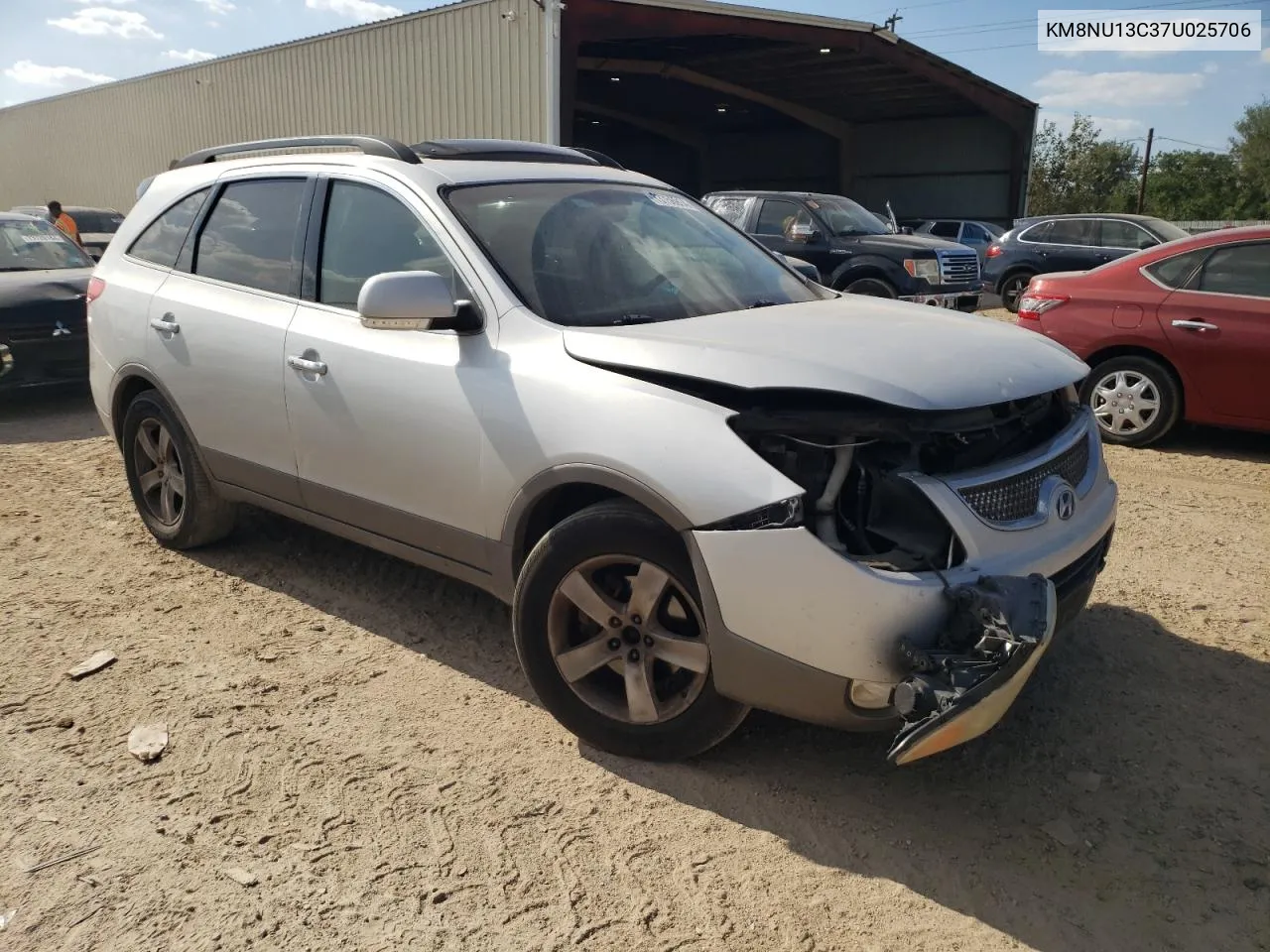 2007 Hyundai Veracruz Gls VIN: KM8NU13C37U025706 Lot: 73756914