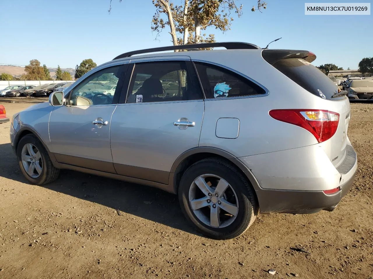 2007 Hyundai Veracruz Gls VIN: KM8NU13CX7U019269 Lot: 74577944