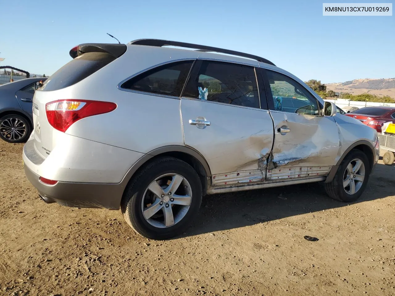 2007 Hyundai Veracruz Gls VIN: KM8NU13CX7U019269 Lot: 74577944