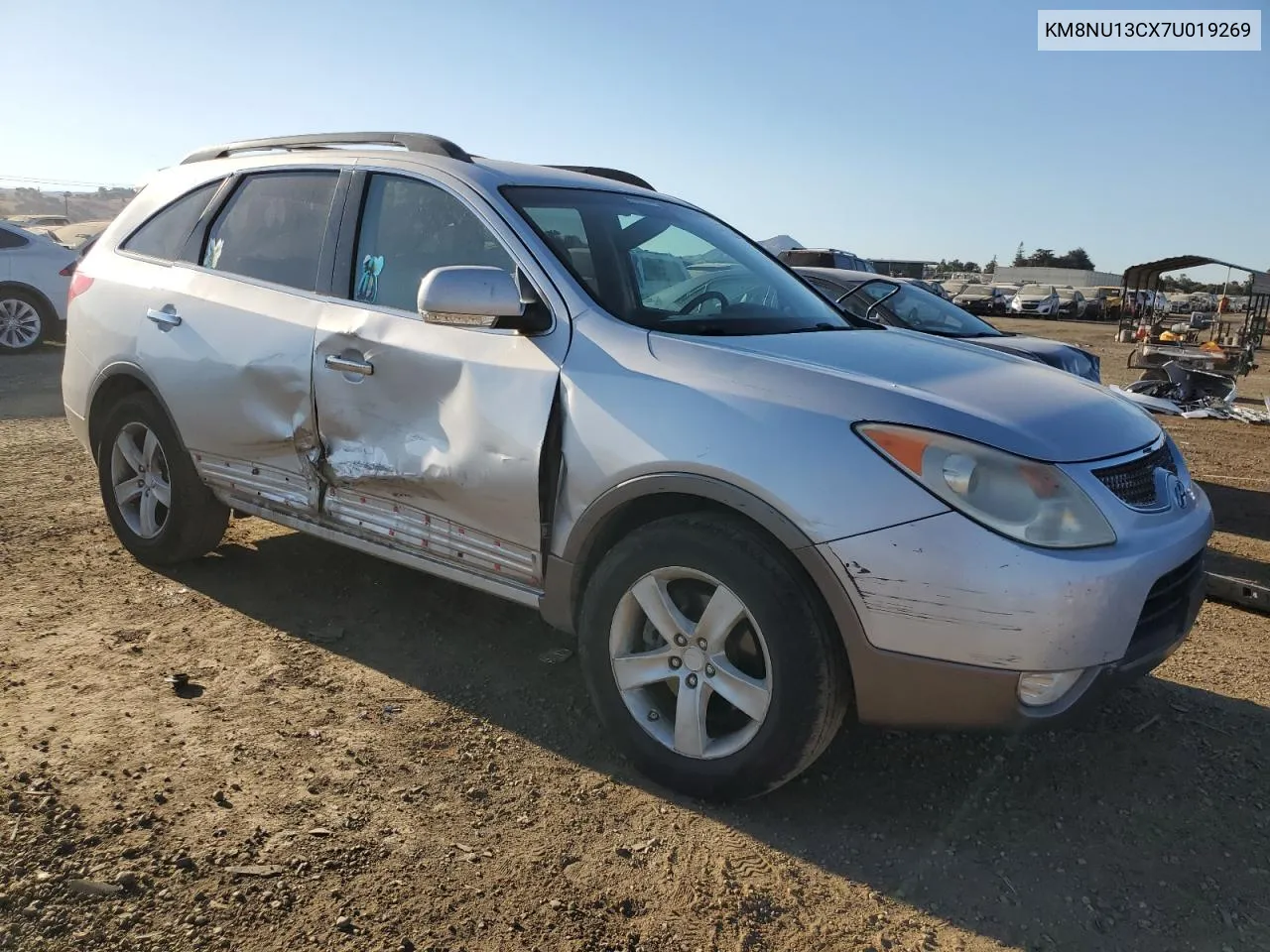 2007 Hyundai Veracruz Gls VIN: KM8NU13CX7U019269 Lot: 74577944