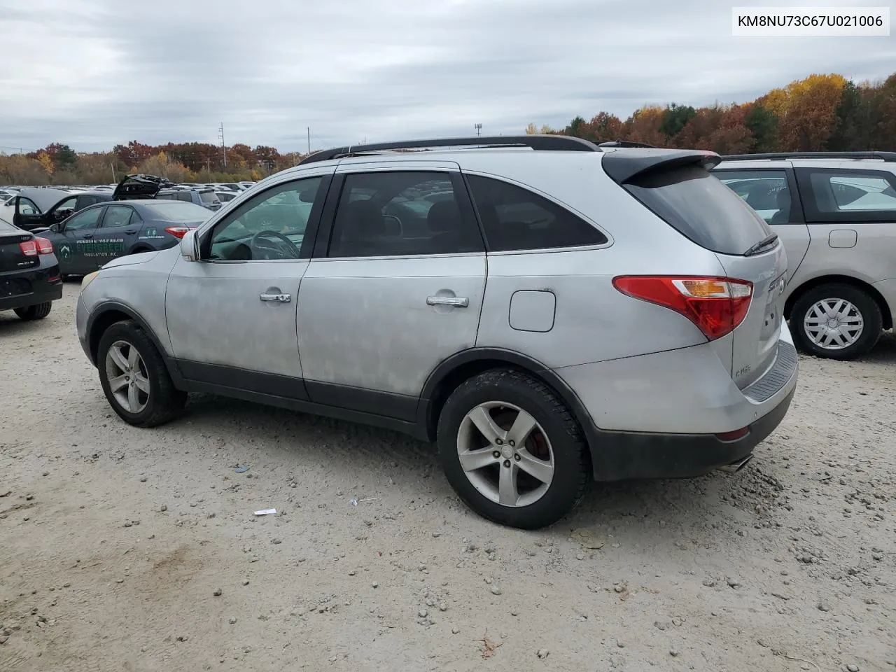 2007 Hyundai Veracruz Gls VIN: KM8NU73C67U021006 Lot: 78168664