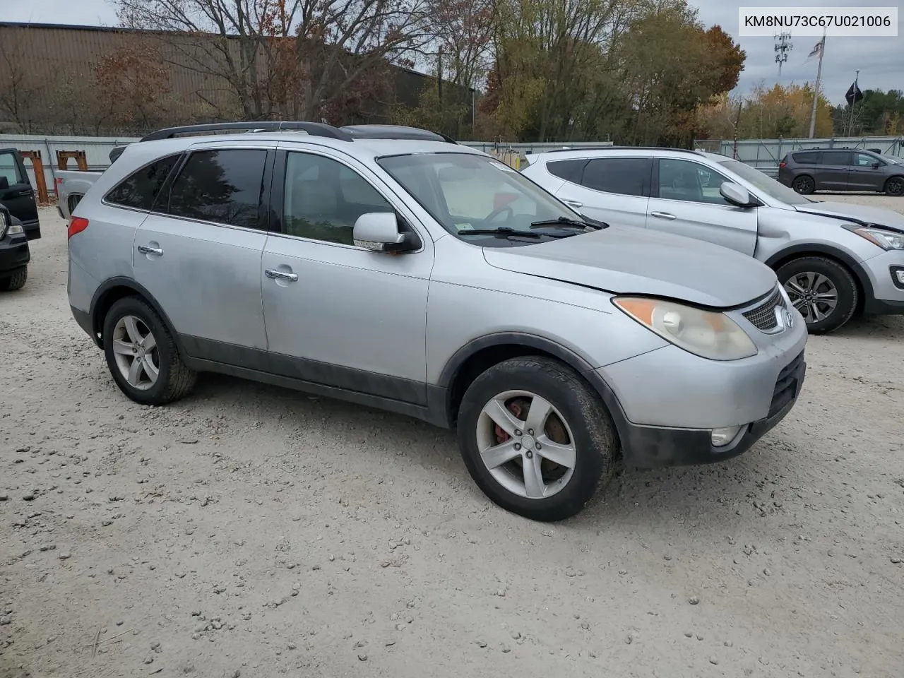 2007 Hyundai Veracruz Gls VIN: KM8NU73C67U021006 Lot: 78168664