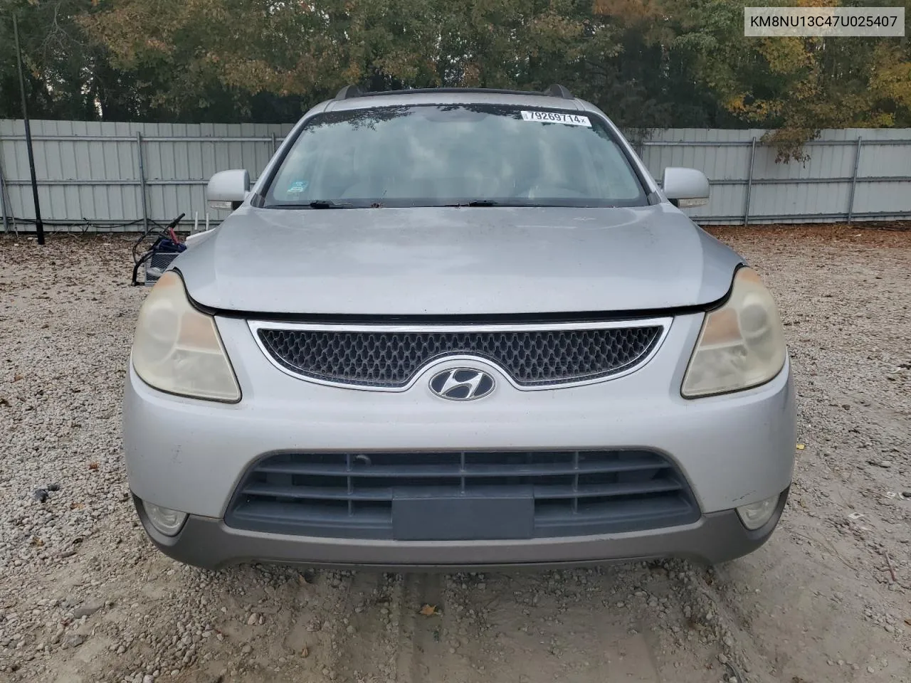 2007 Hyundai Veracruz Gls VIN: KM8NU13C47U025407 Lot: 79269714