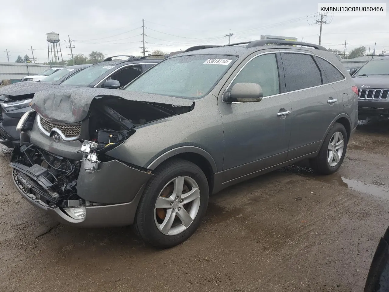 2008 Hyundai Veracruz Gls VIN: KM8NU13C08U050466 Lot: 53819714