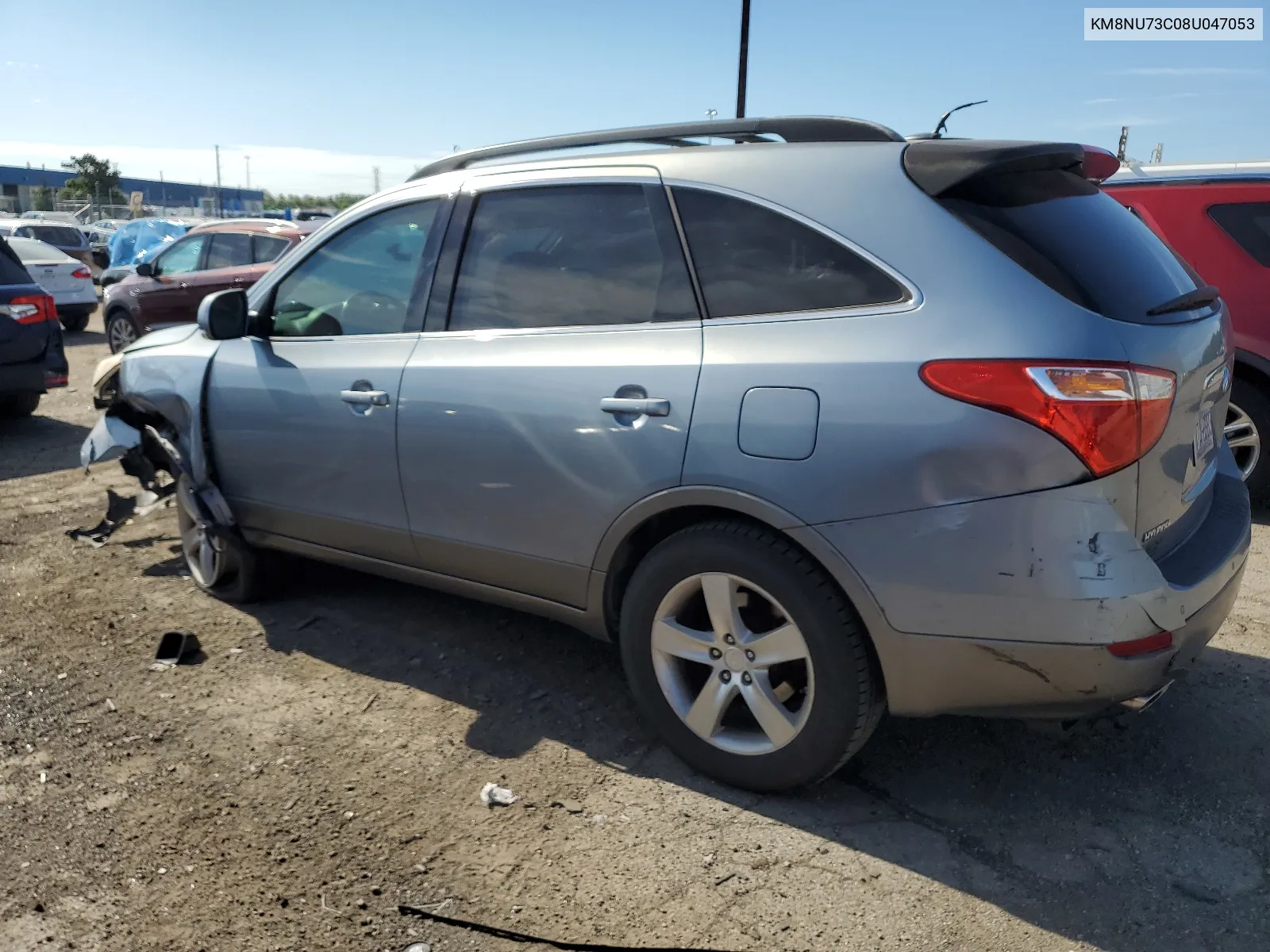 KM8NU73C08U047053 2008 Hyundai Veracruz Gls