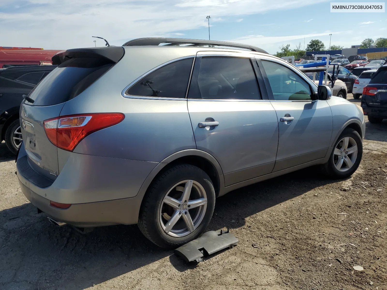 2008 Hyundai Veracruz Gls VIN: KM8NU73C08U047053 Lot: 61656994