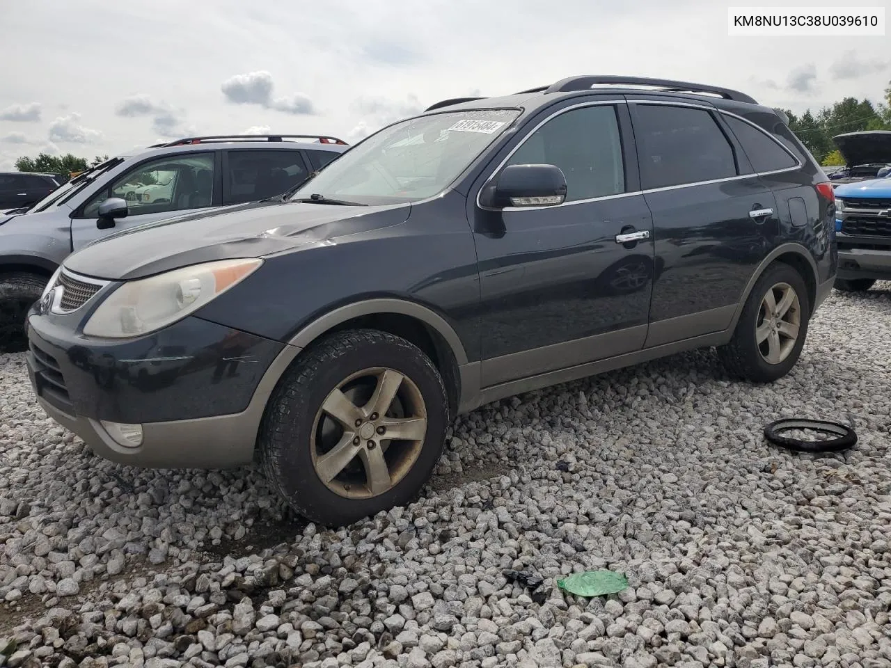 2008 Hyundai Veracruz Gls VIN: KM8NU13C38U039610 Lot: 61915484