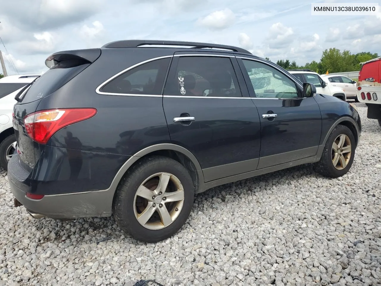 2008 Hyundai Veracruz Gls VIN: KM8NU13C38U039610 Lot: 61915484