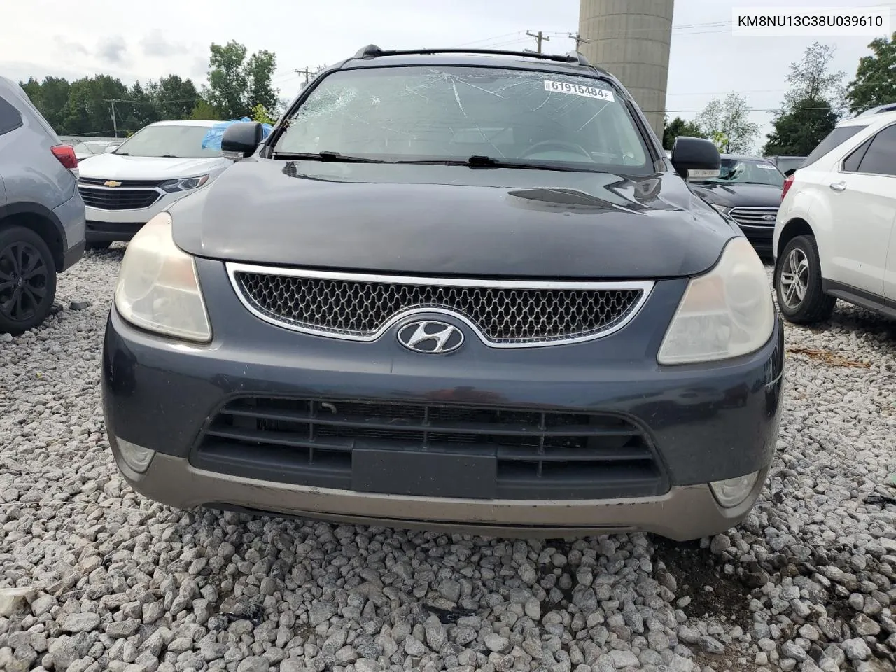 2008 Hyundai Veracruz Gls VIN: KM8NU13C38U039610 Lot: 61915484