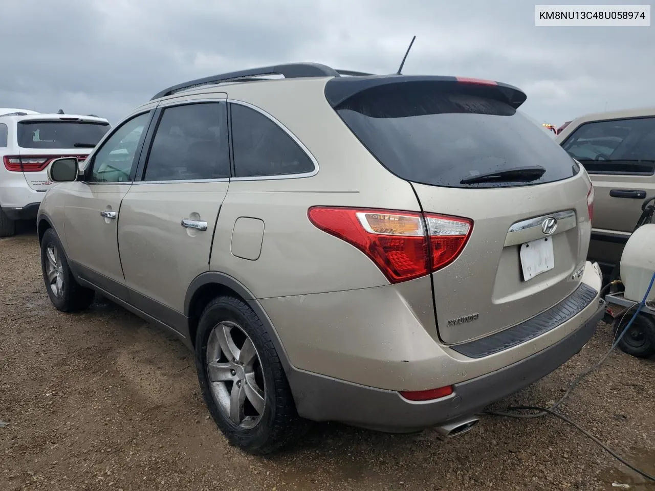 2008 Hyundai Veracruz Gls VIN: KM8NU13C48U058974 Lot: 67189214